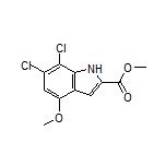 Methyl 6,7-Dichloro-4-methoxyindole-2-carboxylate