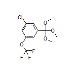 1-Chloro-3-(trifluoromethoxy)-5-(trimethoxymethyl)benzene