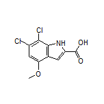 6,7-Dichloro-4-methoxyindole-2-carboxylic Acid