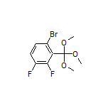 1-Bromo-3,4-difluoro-2-(trimethoxymethyl)benzene