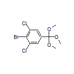 2-Bromo-1,3-dichloro-5-(trimethoxymethyl)benzene