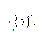 1-Bromo-2,3-difluoro-5-(trimethoxymethyl)benzene