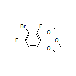 2-Bromo-1,3-difluoro-4-(trimethoxymethyl)benzene