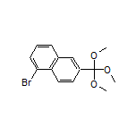 1-Bromo-6-(trimethoxymethyl)naphthalene