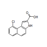 9-Chloro-3H-benzo[e]indole-2-carboxylic Acid