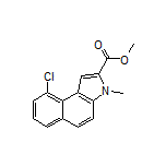 Methyl 9-Chloro-3-methyl-3H-benzo[e]indole-2-carboxylate