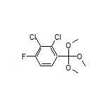 2,3-Dichloro-1-fluoro-4-(trimethoxymethyl)benzene