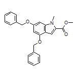 Methyl 4,6-Bis(benzyloxy)-1-methylindole-2-carboxylate