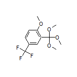 1-Methoxy-4-(trifluoromethyl)-2-(trimethoxymethyl)benzene