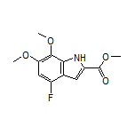 Methyl 4-Fluoro-6,7-dimethoxyindole-2-carboxylate