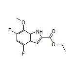 Ethyl 4,6-Difluoro-7-methoxyindole-2-carboxylate