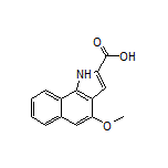 4-Methoxy-1H-benzo[g]indole-2-carboxylic Acid