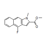 Methyl 4-Fluoro-1-methyl-1H-benzo[f]indole-2-carboxylate