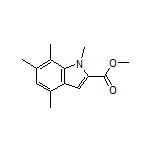 Methyl 1,4,6,7-Tetramethyl-1H-indole-2-carboxylate