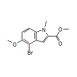 Methyl 4-Bromo-5-methoxy-1-methylindole-2-carboxylate