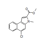 Methyl 5-Chloro-3-methyl-3H-benzo[e]indole-2-carboxylate