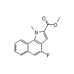 Methyl 4-Fluoro-1-methyl-1H-benzo[g]indole-2-carboxylate