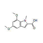 5,7-Dimethoxy-1-methyl-1H-indole-2-carboxylic Acid