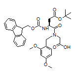 (S)-2-[4-(tert-Butoxy)-N-(2,4-dimethoxybenzyl)-2-(Fmoc-amino)-4-oxobutanamido]acetic Acid