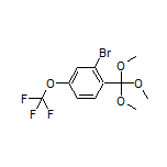 2-Bromo-4-(trifluoromethoxy)-1-(trimethoxymethyl)benzene