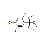 1,5-Dichloro-2-iodo-4-(trimethoxymethyl)benzene