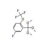 4-Fluoro-1-(trifluoromethoxy)-2-(trimethoxymethyl)benzene