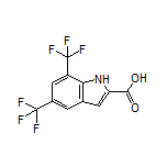 5,7-Bis(trifluoromethyl)-1H-indole-2-carboxylic Acid