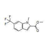 Methyl 1-Methyl-6-(trifluoromethyl)-1H-indole-2-carboxylate