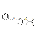 Methyl 6-(Benzyloxy)-1-methylindole-2-carboxylate