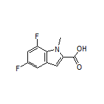 5,7-Difluoro-1-methylindole-2-carboxylic Acid