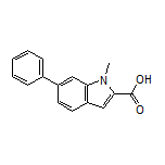 1-Methyl-6-phenylindole-2-carboxylic Acid