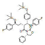 (S)-3-[(2R,5S)-5-(4-Fluorophenyl)-2-[(R)-[(4-fluorophenyl)amino][4-[(trimethylsilyl)oxy]phenyl]methyl]-5-[(trimethylsilyl)oxy]pentanoyl]-4-phenyloxazolidin-2-one