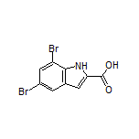 5,7-Dibromoindole-2-carboxylic Acid