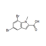 5,7-Dibromo-1-methylindole-2-carboxylic Acid