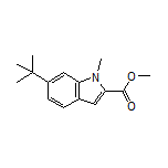 Methyl 6-(tert-Butyl)-1-methylindole-2-carboxylate