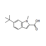 6-(tert-Butyl)-1-methylindole-2-carboxylic Acid