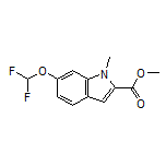 Methyl 6-(Difluoromethoxy)-1-methylindole-2-carboxylate