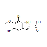 5,7-Dibromo-6-methoxyindole-2-carboxylic Acid