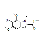 Methyl 6-Bromo-5,7-dimethoxy-1-methylindole-2-carboxylate