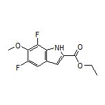 Ethyl 5,7-Difluoro-6-methoxyindole-2-carboxylate