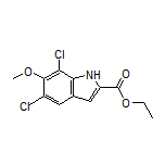 Ethyl 5,7-Dichloro-6-methoxyindole-2-carboxylate