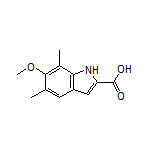 6-Methoxy-5,7-dimethylindole-2-carboxylic Acid