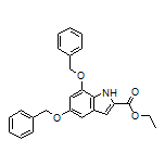 Ethyl 5,7-Bis(benzyloxy)indole-2-carboxylate