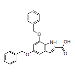 5,7-Bis(benzyloxy)indole-2-carboxylic Acid