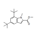 Methyl 5,7-Di-tert-butyl-1-methylindole-2-carboxylate