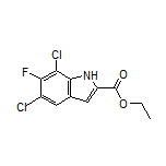 Ethyl 5,7-Dichloro-6-fluoroindole-2-carboxylate