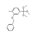 2-(Benzyloxy)-1-methyl-4-(trimethoxymethyl)benzene