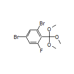 1,5-Dibromo-3-fluoro-2-(trimethoxymethyl)benzene