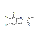 Methyl 5,6,7-Trichloro-1H-indole-2-carboxylate