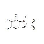 Methyl 5,6,7-Trichloro-1-methylindole-2-carboxylate